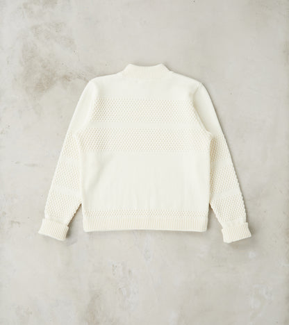 Fisherman II Crewneck - Natural White