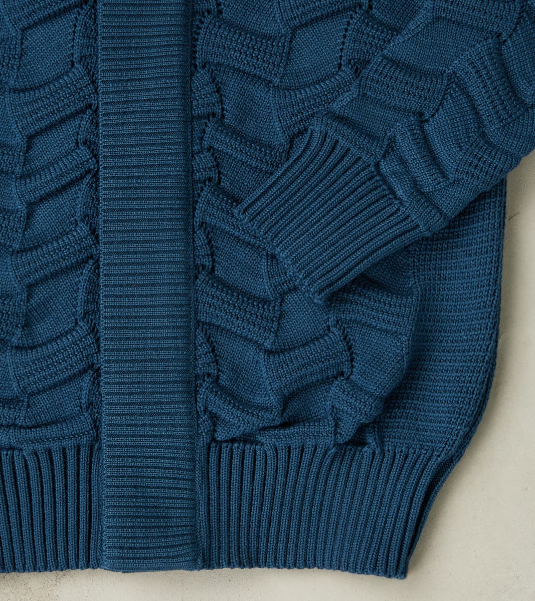 Epigon-III Cardigan - Tidal Blue