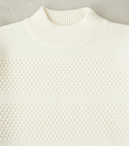 Fisherman II Crewneck - Natural White