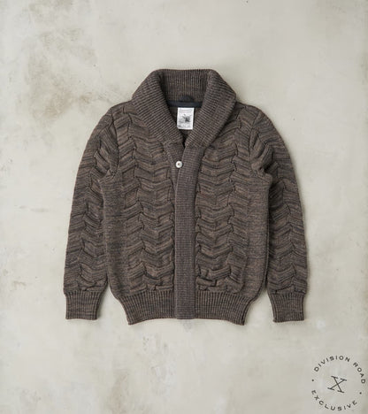 S.N.S. Herning x Division Road Epigon-III Cardigan - Terra Brown