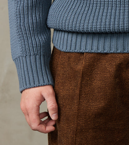 Robust Rank-III Crewneck - Slate Blue