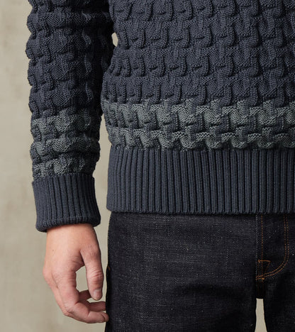 Stark-II Sweater - Storm Grey & Galvanic Grey