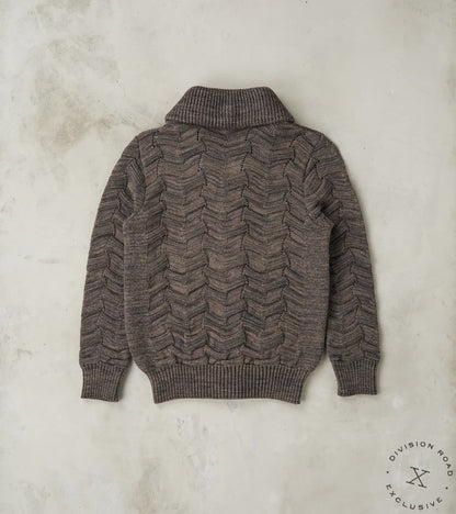 Epigon-III Cardigan - Terra Brown