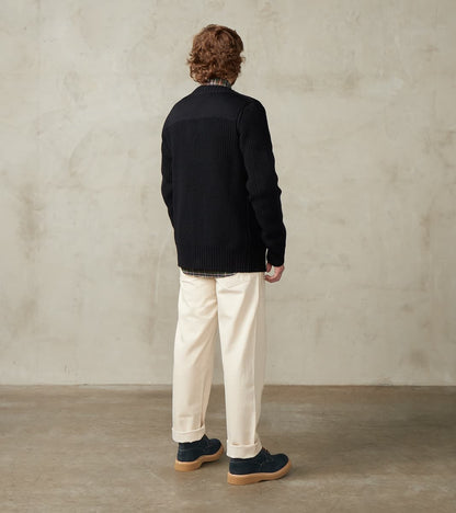 Rank-III Cardigan - Navy Blue