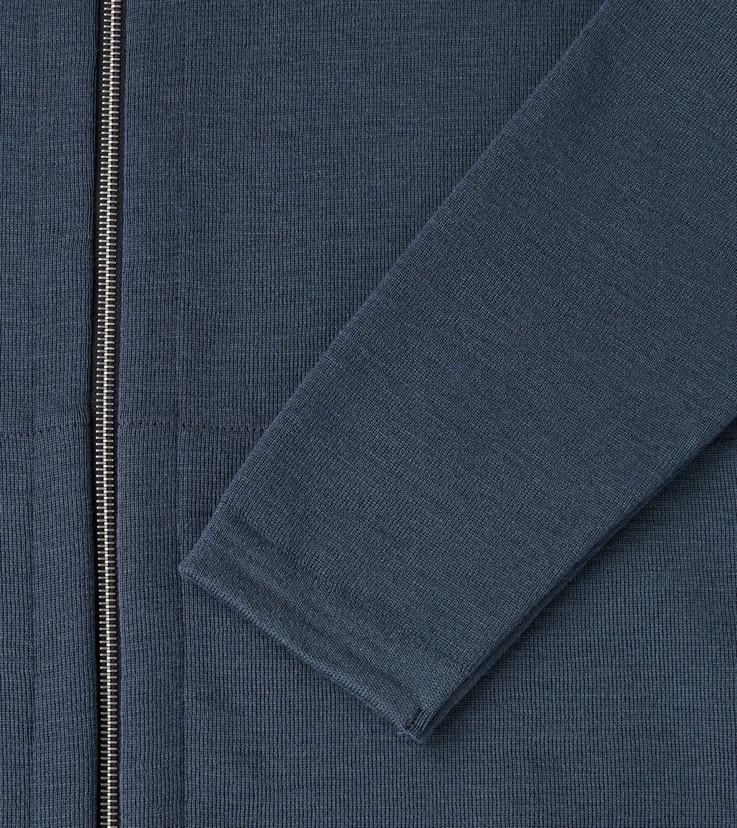 Naval II Full Zip - Faded Mineral Blue