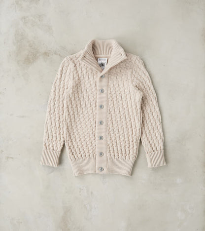 S.N.S. Herning Stark II Cardigan - Stone White