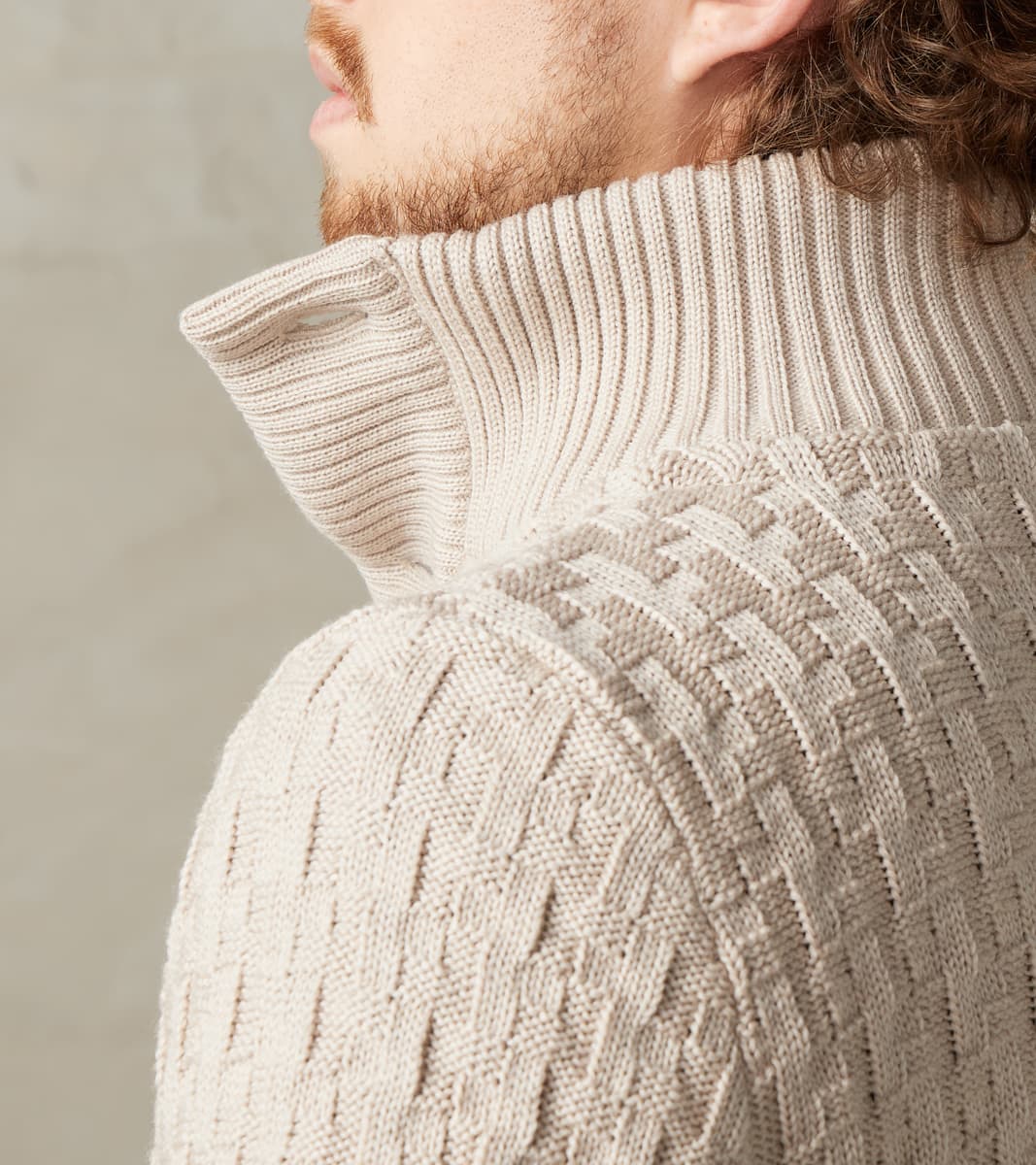 Stark II Cardigan - Stone White