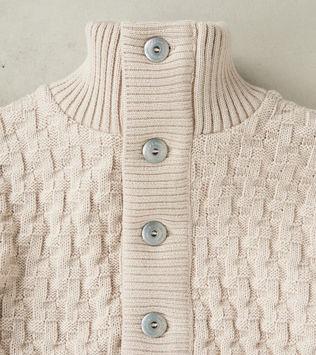 Stark II Cardigan - Stone White