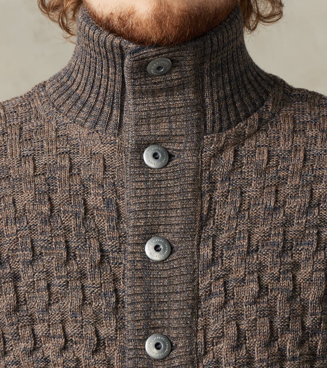 Stark Cardigan - Terra Brown