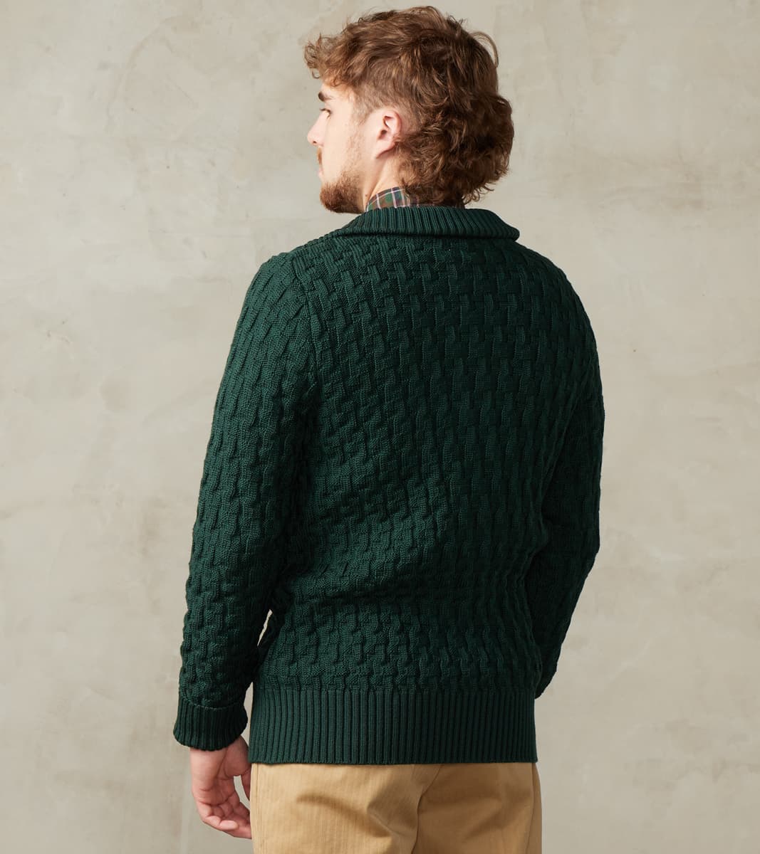 Stark Cardigan - Thunder Green