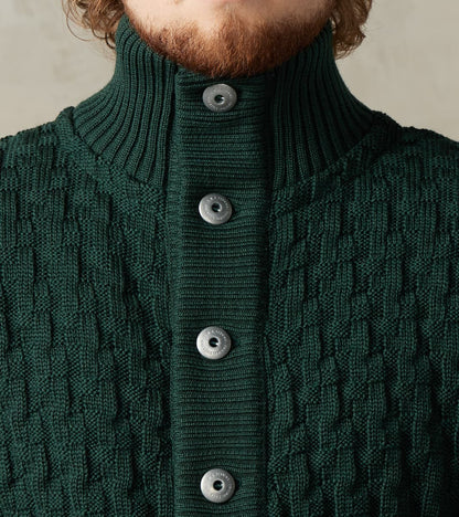 Stark Cardigan - Thunder Green