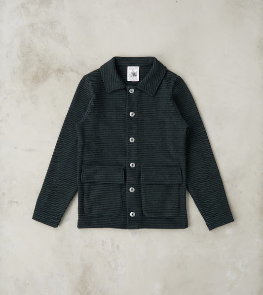 S.N.S. Herning Radial Jacket - Midnight Green Melange