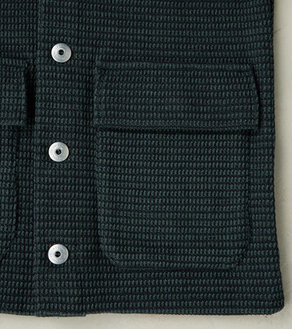 Radial Jacket - Midnight Green Melange