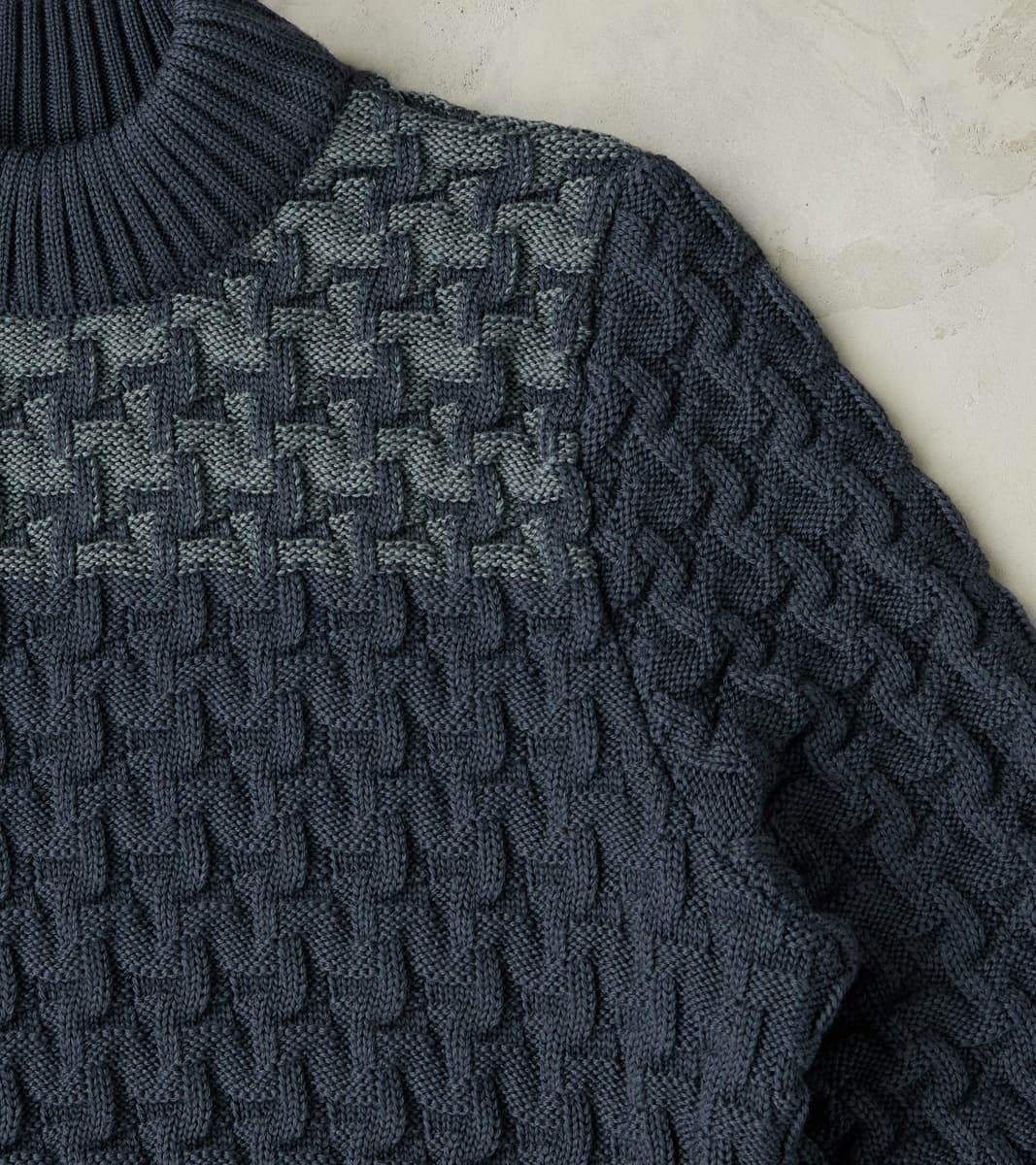 Stark-II Sweater - Storm Grey & Galvanic Grey