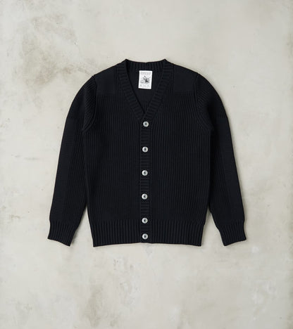 S.N.S. Herning Rank-III Cardigan - Navy Blue