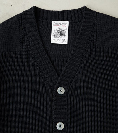 Rank-III Cardigan - Navy Blue