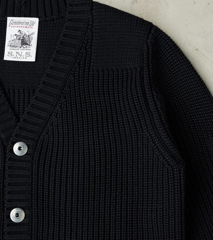 Rank-III Cardigan - Navy Blue