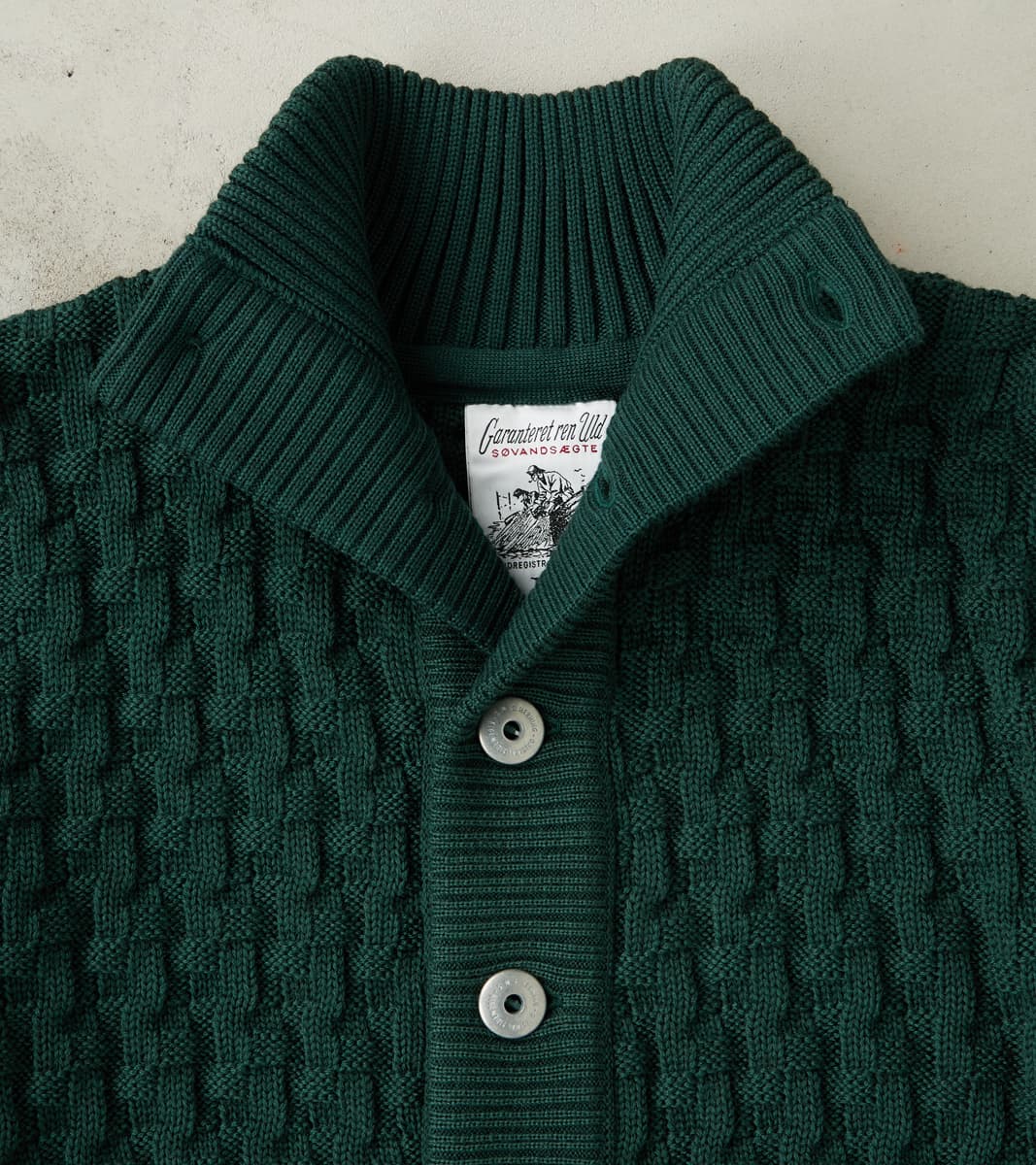 Stark Cardigan - Thunder Green