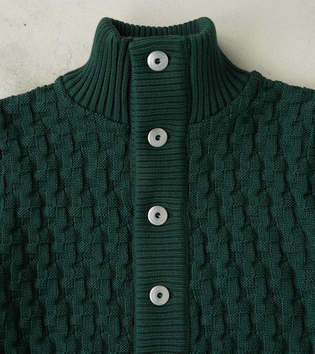 Stark Cardigan - Thunder Green