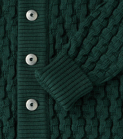 Stark Cardigan - Thunder Green