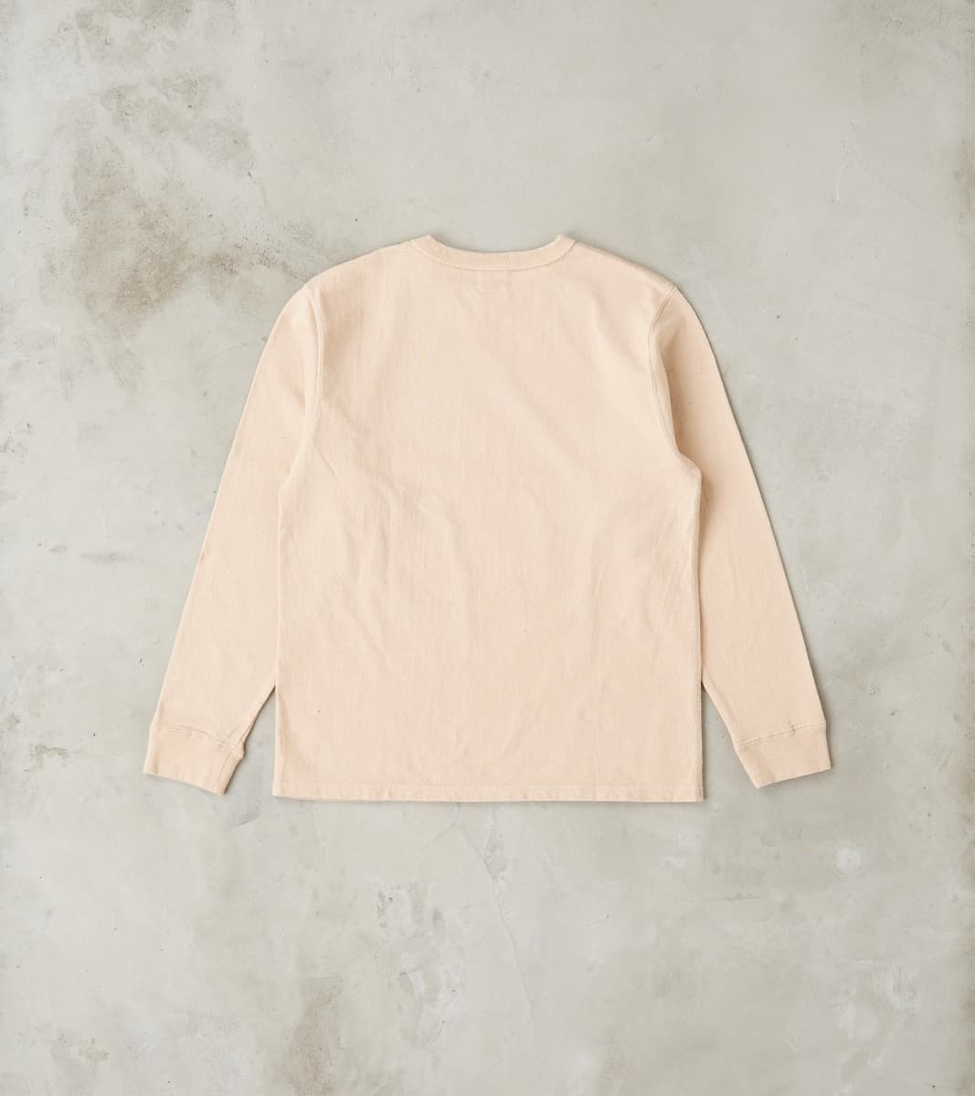 SJSLT-SC01 Japanese Cotton Long Sleeve T-Shirt - Kuri Light