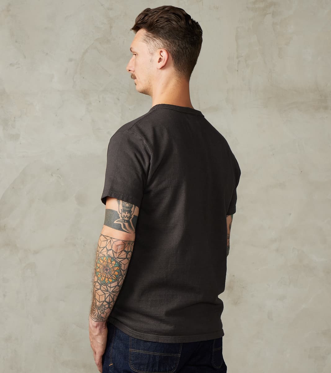 Samurai - SJST-SC03 Japanese Cotton Short Sleeve Pocket T-Shirt
