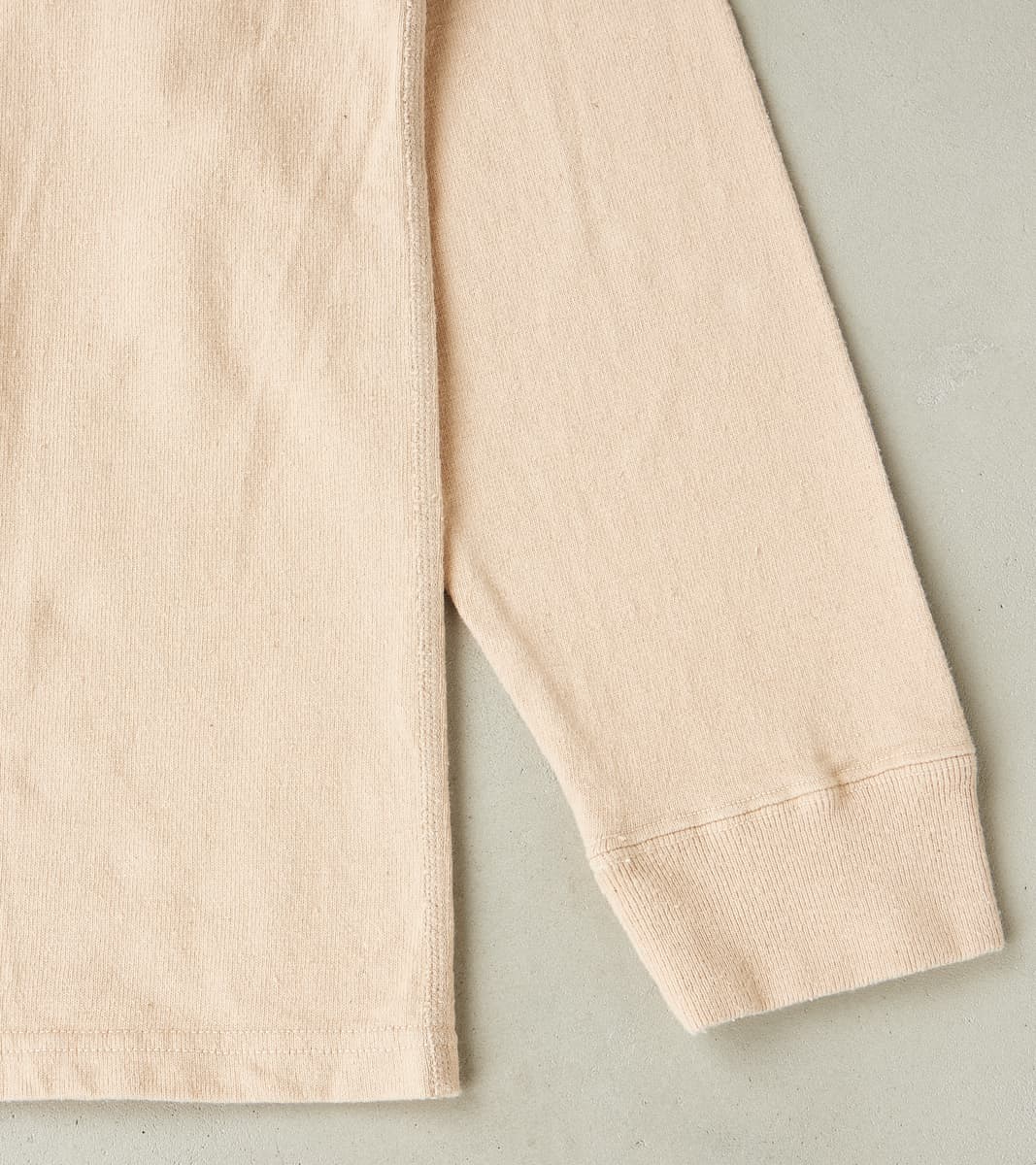 SJSLT-SC01 Japanese Cotton Long Sleeve T-Shirt - Kuri Light