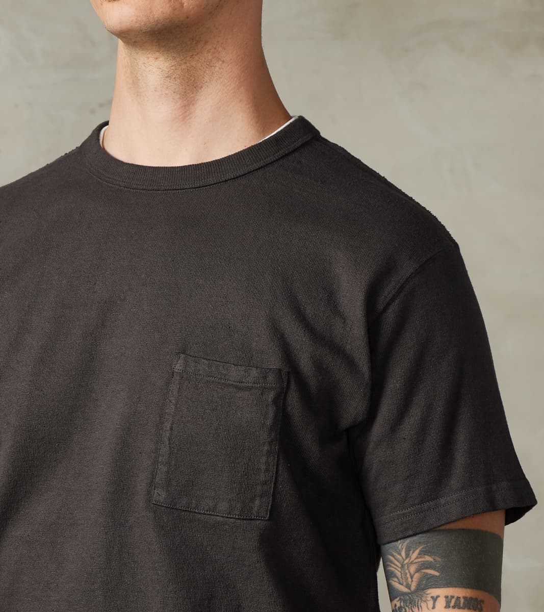 Samurai - SJST-SC03 Japanese Cotton Short Sleeve Pocket T-Shirt