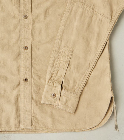 SSS25-ATW Beige Tropical Weather Dobby Shirt