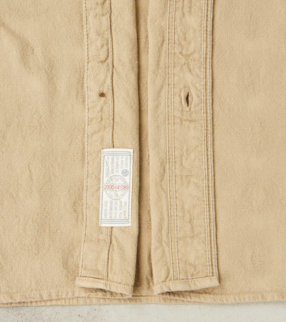 SSS25-ATW Beige Tropical Weather Dobby Shirt