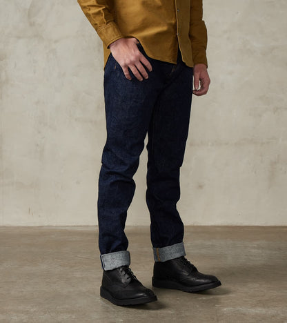 Samurai - S211AX 18oz Ai-Benkei Natural Indigo - Relaxed Tapered