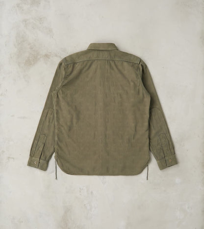 SSS25-ATW Olive Tropical Weather Dobby Shirt