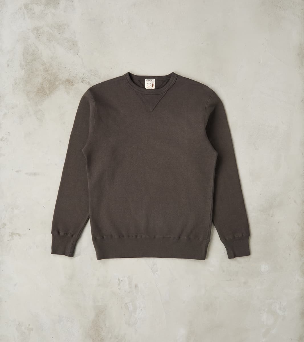 Samurai - SWS-SC01 Japanese Cotton Heavyweight Sweatshirt - Kuromame