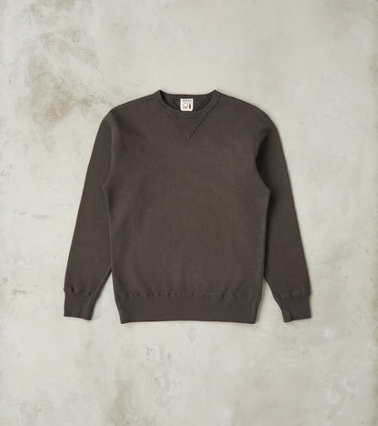 Samurai - SWS-SC01 Japanese Cotton Heavyweight Sweatshirt - Kuromame