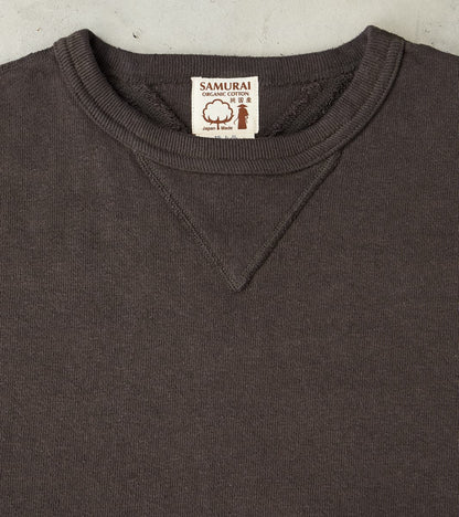 SWS-SC01 Japanese Cotton Heavyweight Sweatshirt - Kuromame