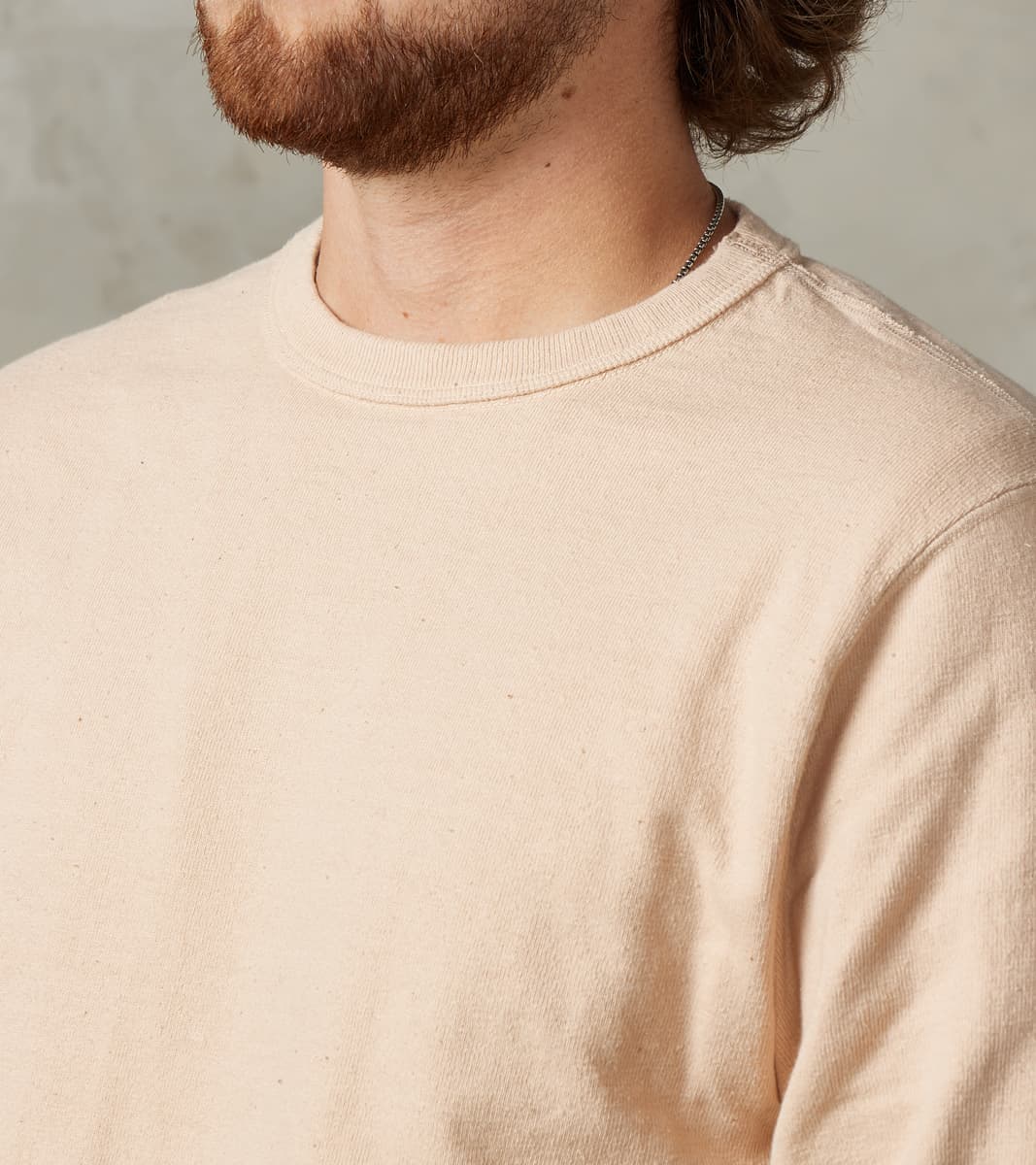 SJSLT-SC01 Japanese Cotton Long Sleeve T-Shirt - Kuri Light