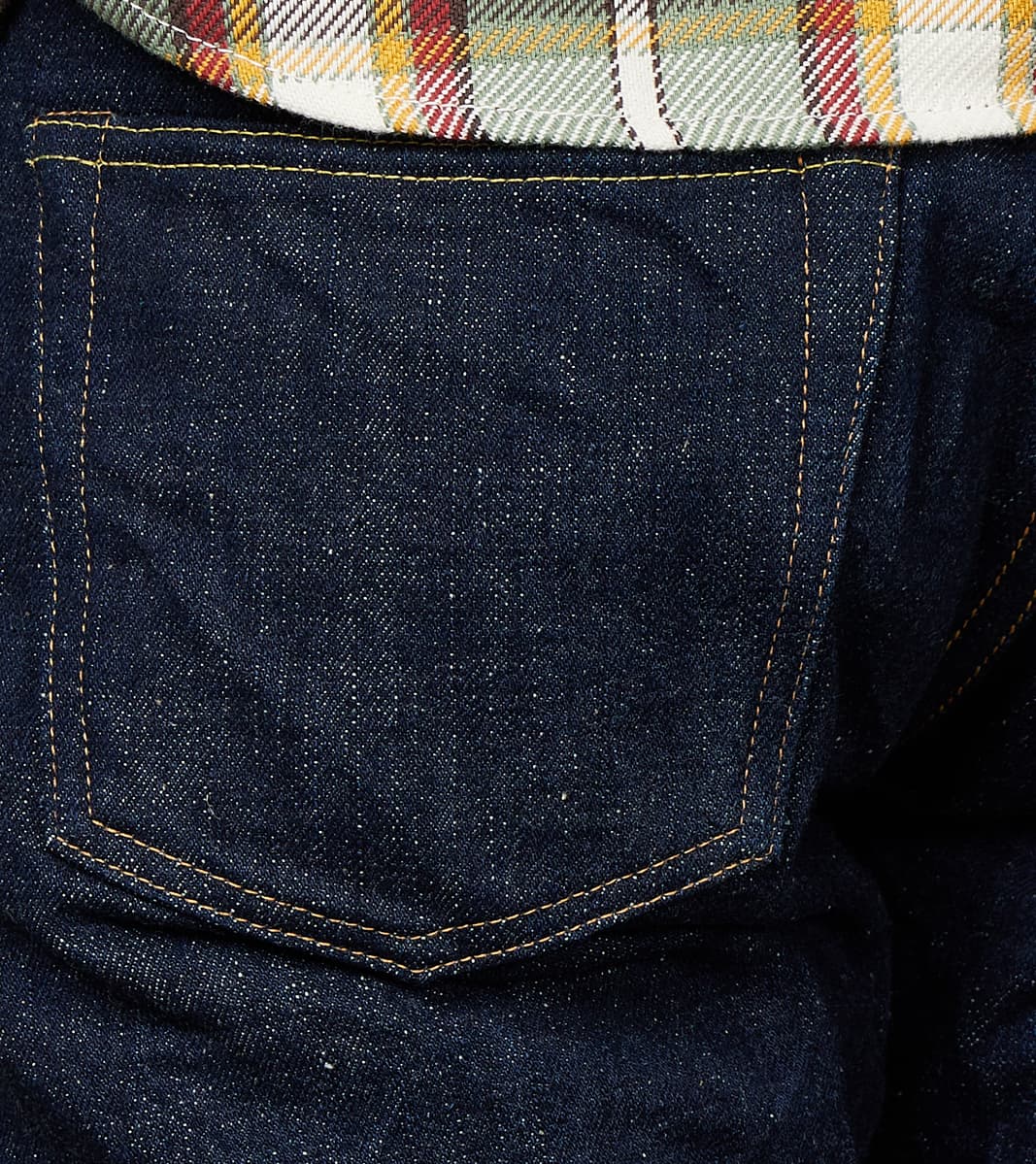 Samurai - S500AX 18oz Ai Plus Benkei Natural Indigo - Regular