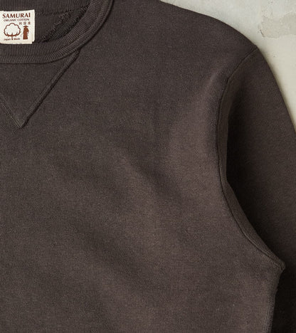 SWS-SC01 Japanese Cotton Heavyweight Sweatshirt - Kuromame