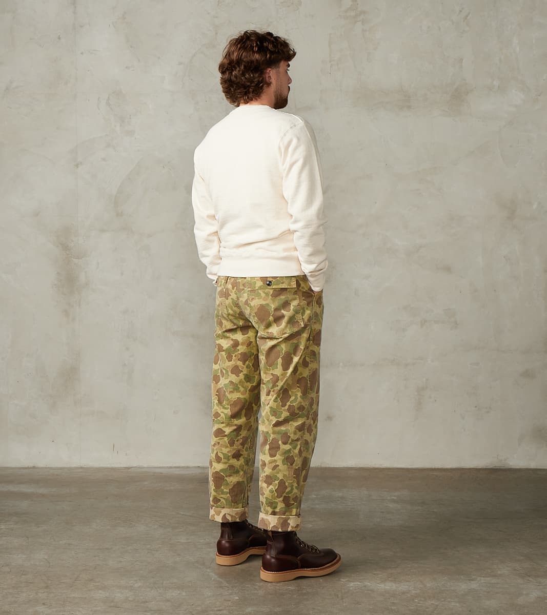 SWS-SC01 Japanese Cotton Heavyweight Sweatshirt - Natural