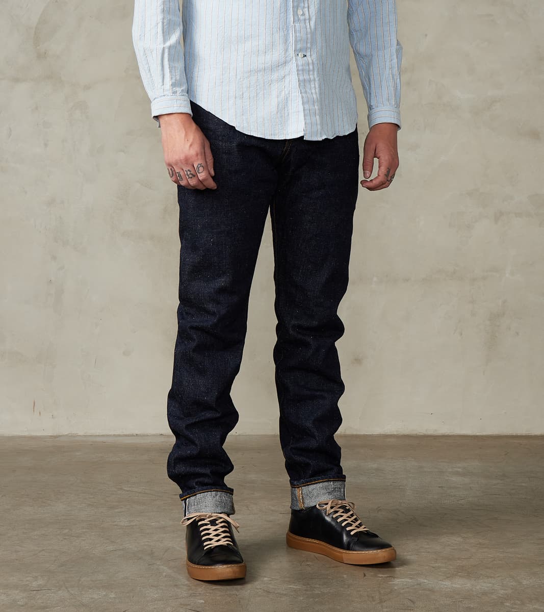Samurai - S211VX 17oz Bushido Benkei Indigo - Relaxed Tapered