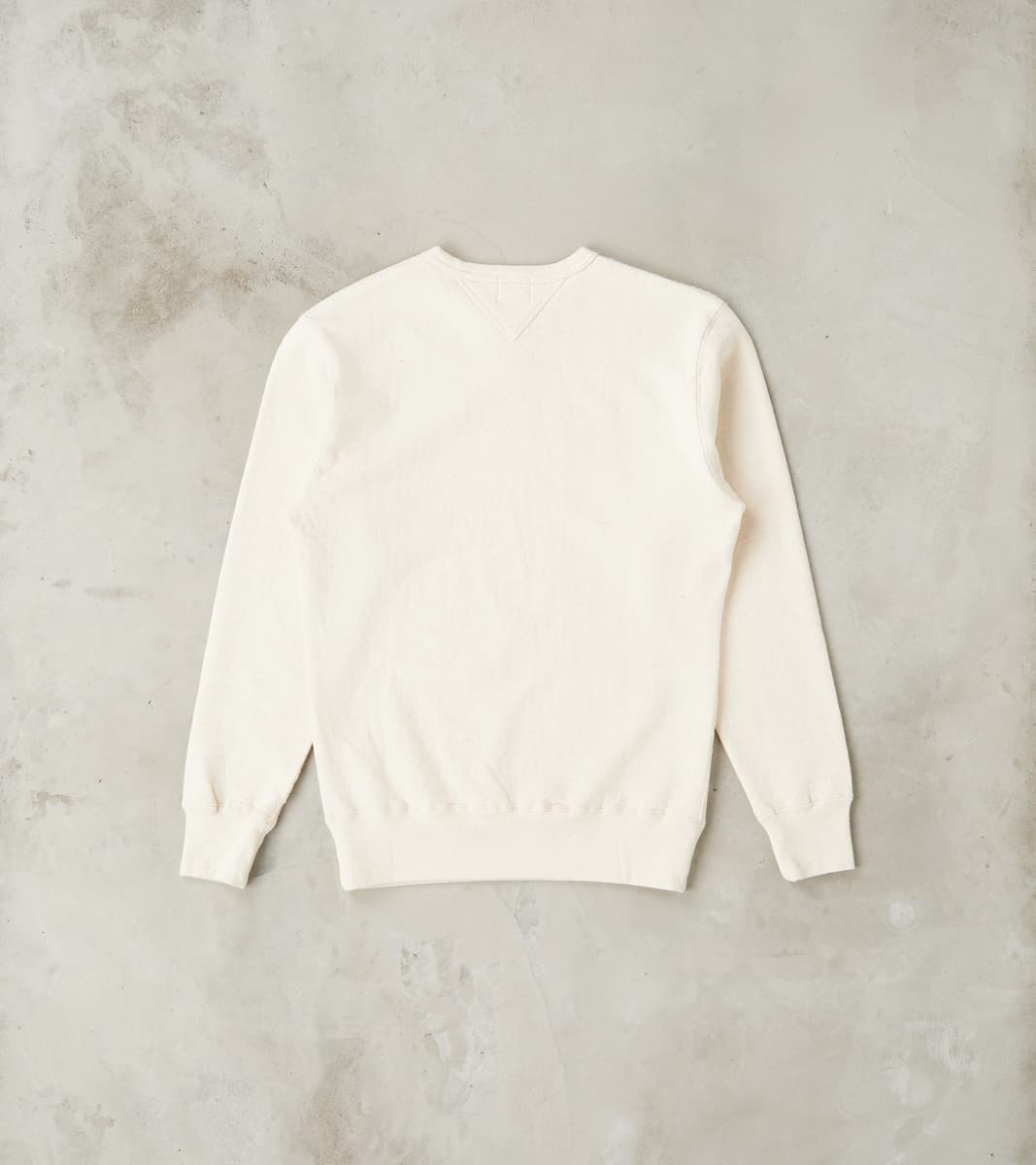 SWS-SC01 Japanese Cotton Heavyweight Sweatshirt - Natural