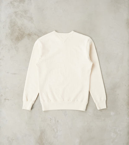 SWS-SC01 Japanese Cotton Heavyweight Sweatshirt - Natural