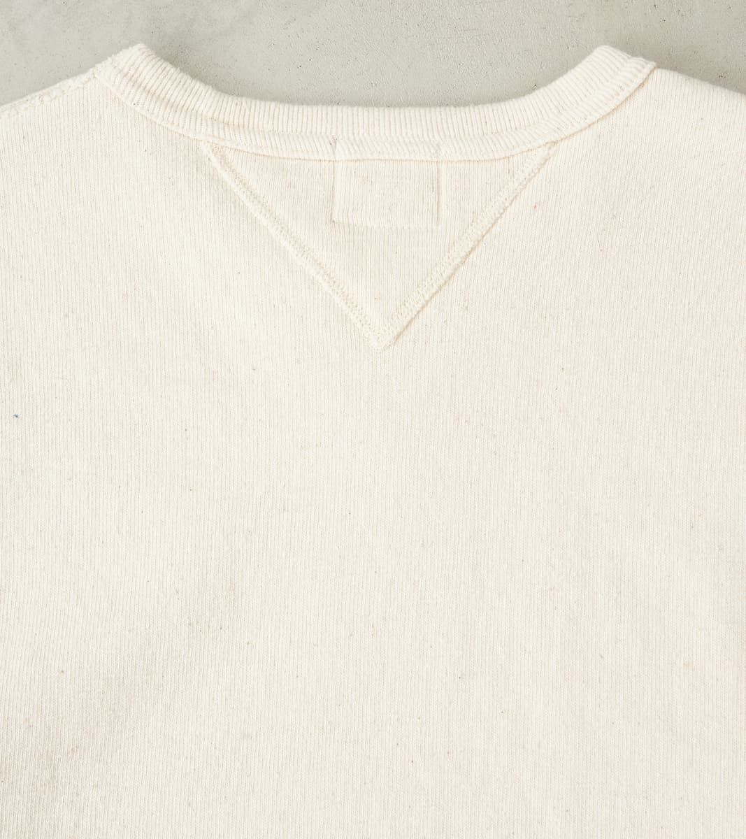 SWS-SC01 Japanese Cotton Heavyweight Sweatshirt - Natural