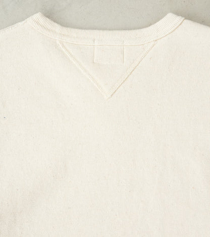 SWS-SC01 Japanese Cotton Heavyweight Sweatshirt - Natural