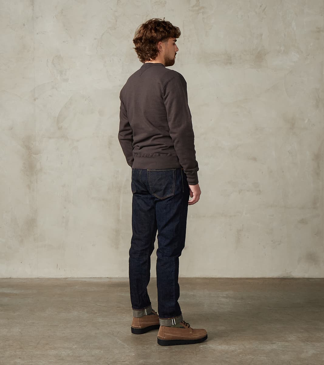 SWS-SC01 Japanese Cotton Heavyweight Sweatshirt - Kuromame