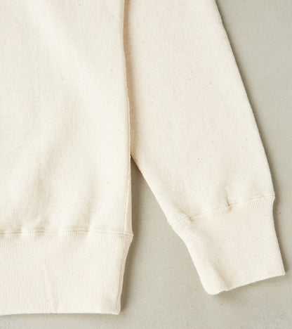 SWS-SC01 Japanese Cotton Heavyweight Sweatshirt - Natural