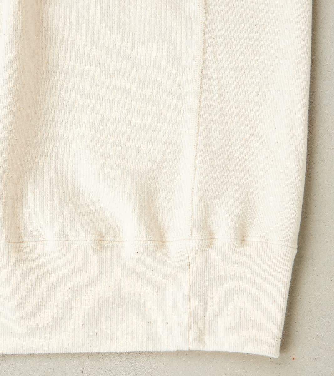 SWS-SC01 Japanese Cotton Heavyweight Sweatshirt - Natural