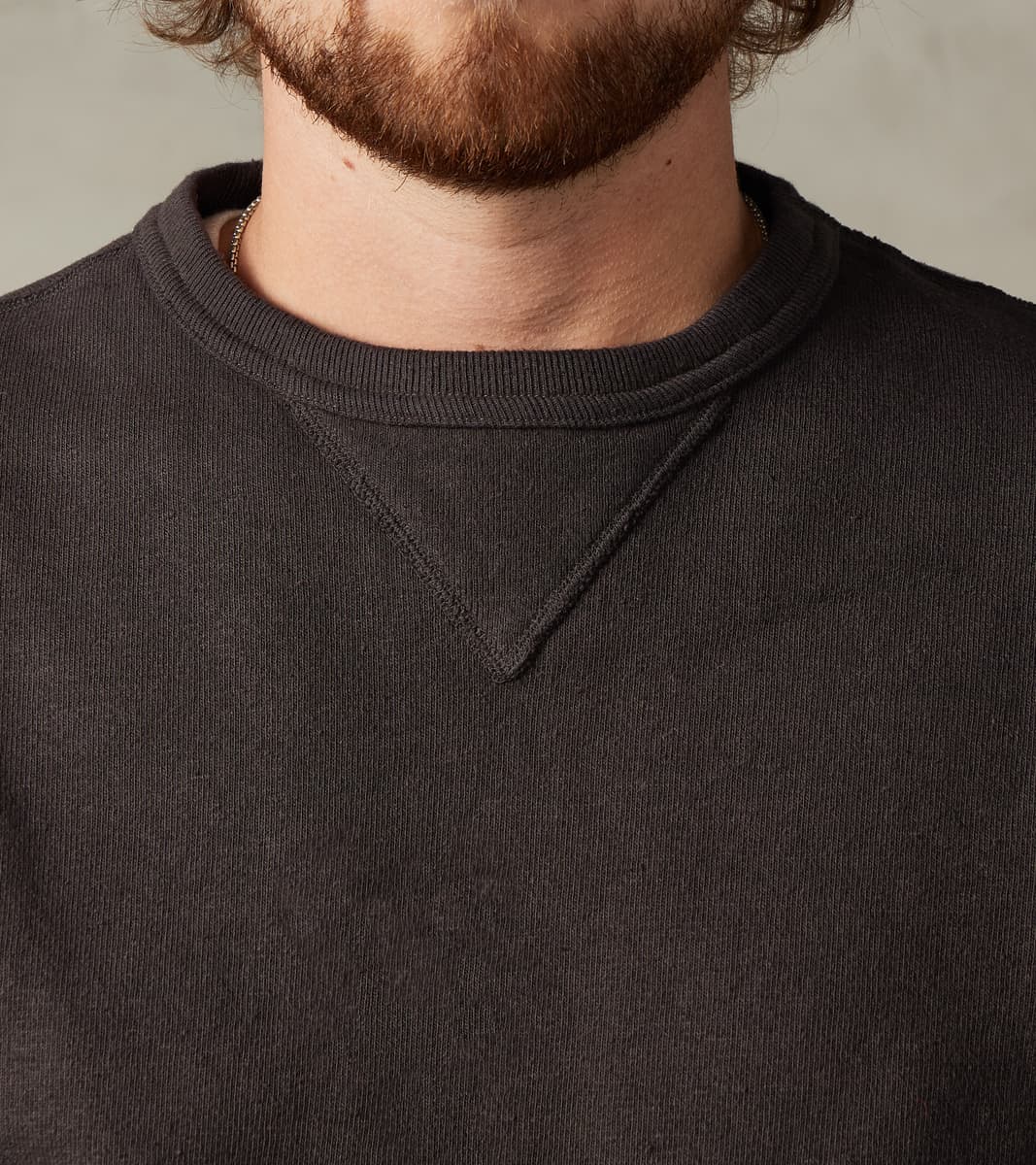 SWS-SC01 Japanese Cotton Heavyweight Sweatshirt - Kuromame