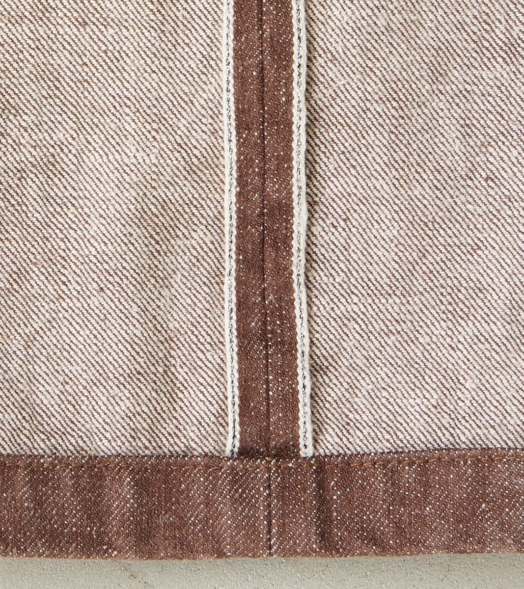 Samurai - SJ52BR 15oz Selvedge Denim Kanoko Brown Baker Pant