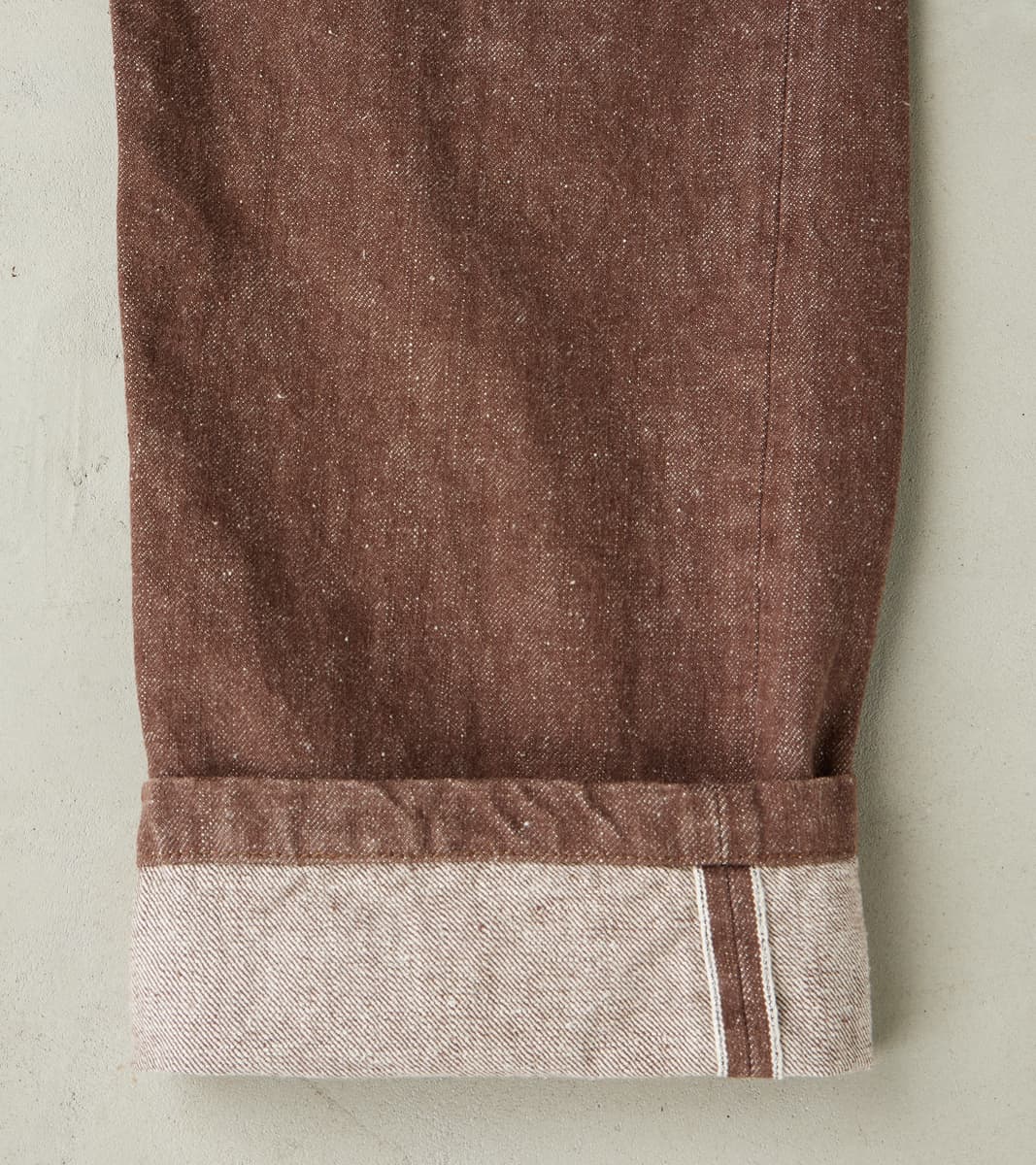 Samurai - SJ52BR 15oz Selvedge Denim Kanoko Brown Baker Pant